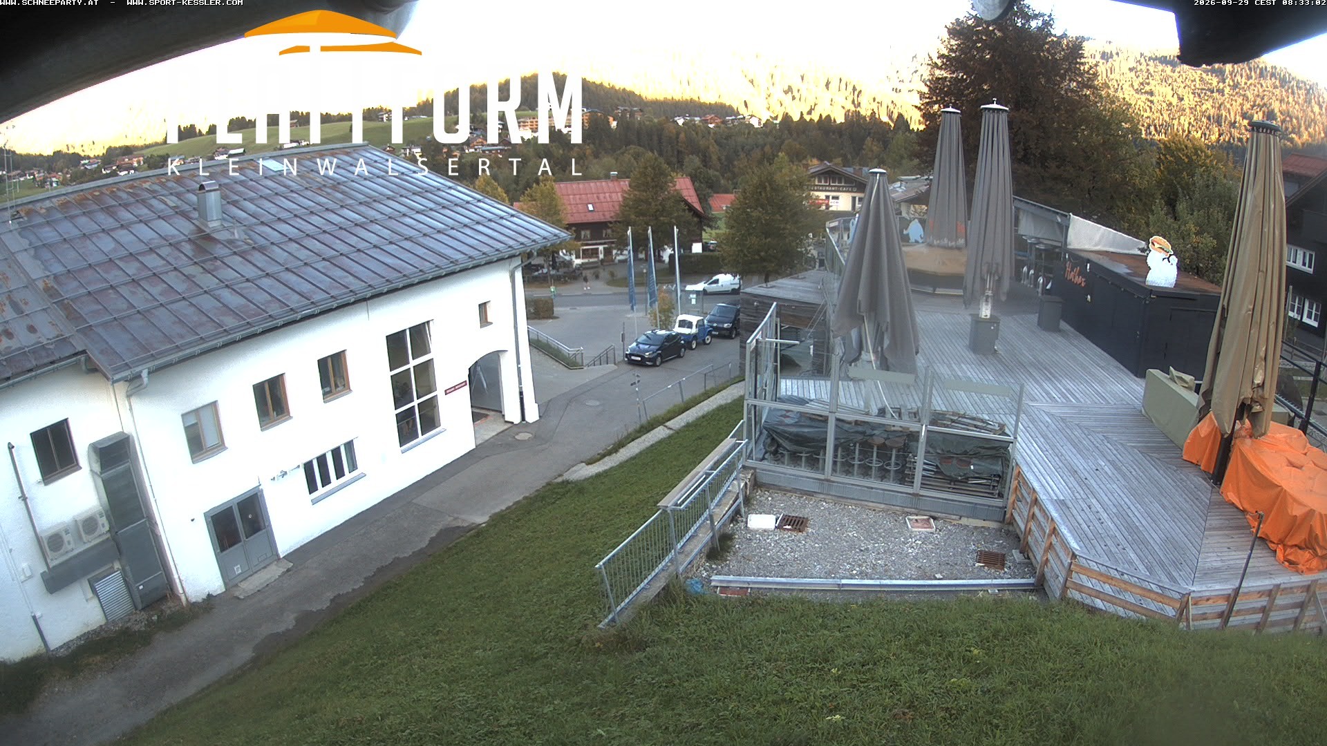 Archiv Foto Webcam Schirmbar in Riezlern