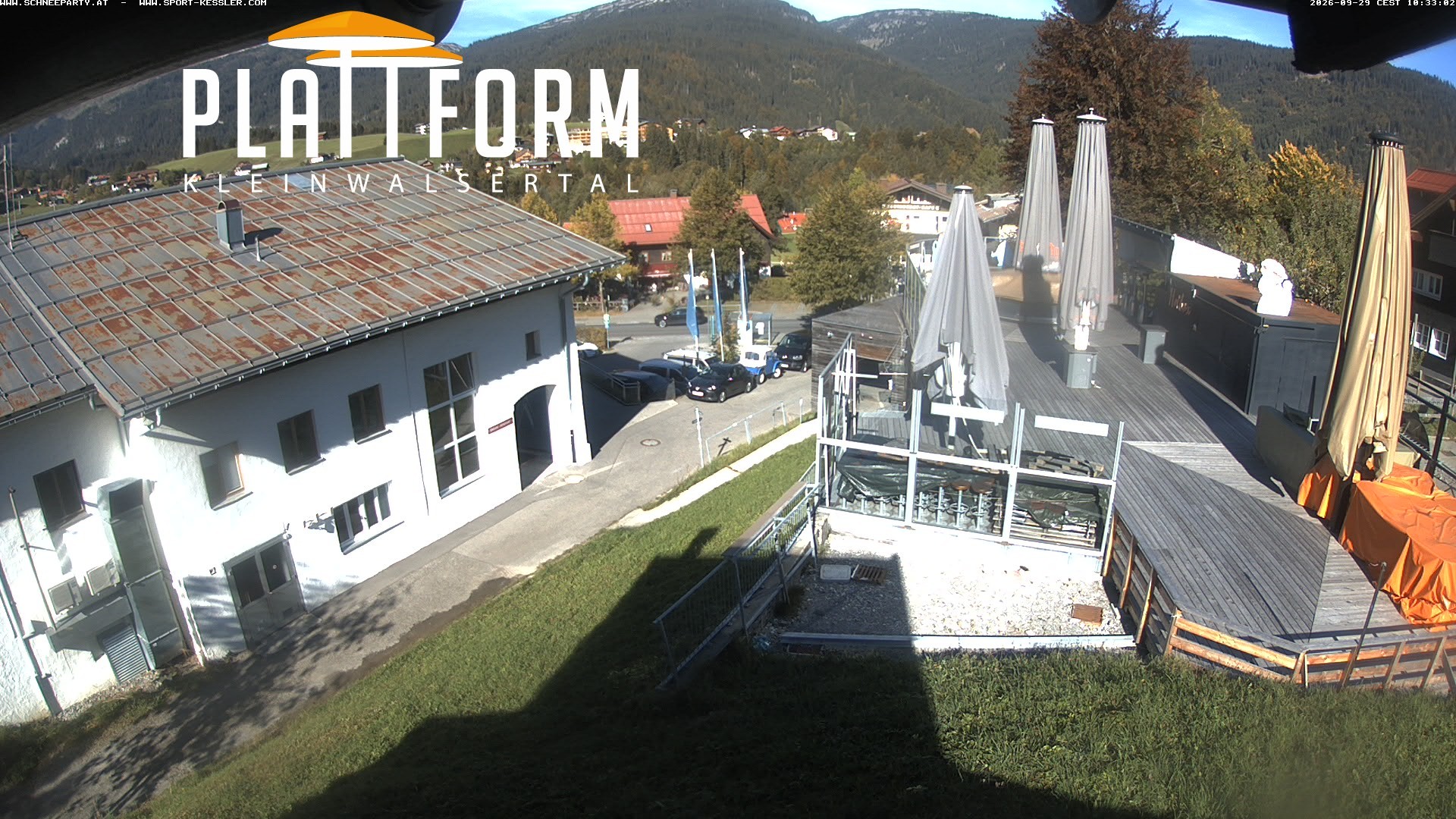 Archiv Foto Webcam Schirmbar in Riezlern