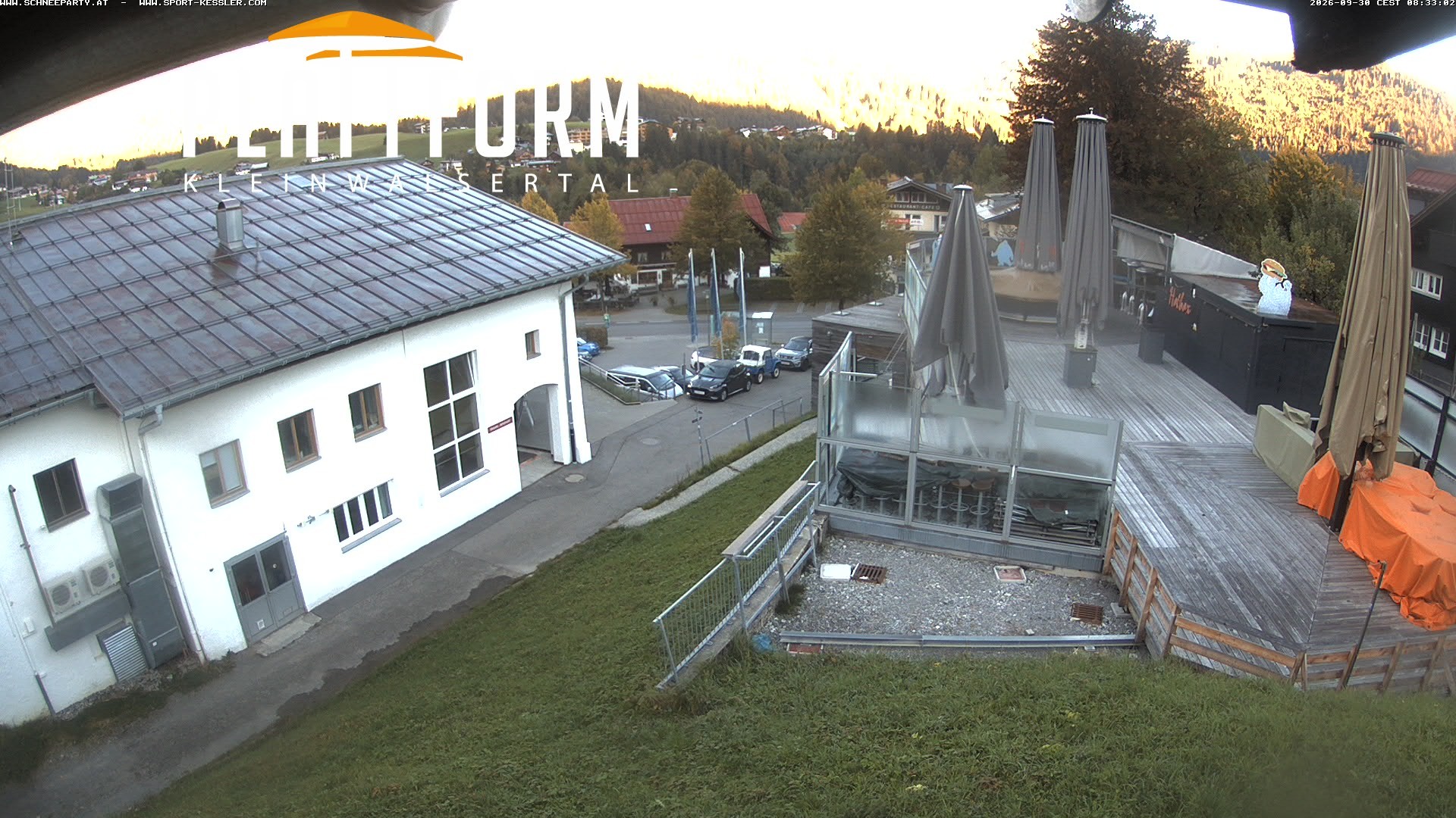 Archiv Foto Webcam Schirmbar in Riezlern