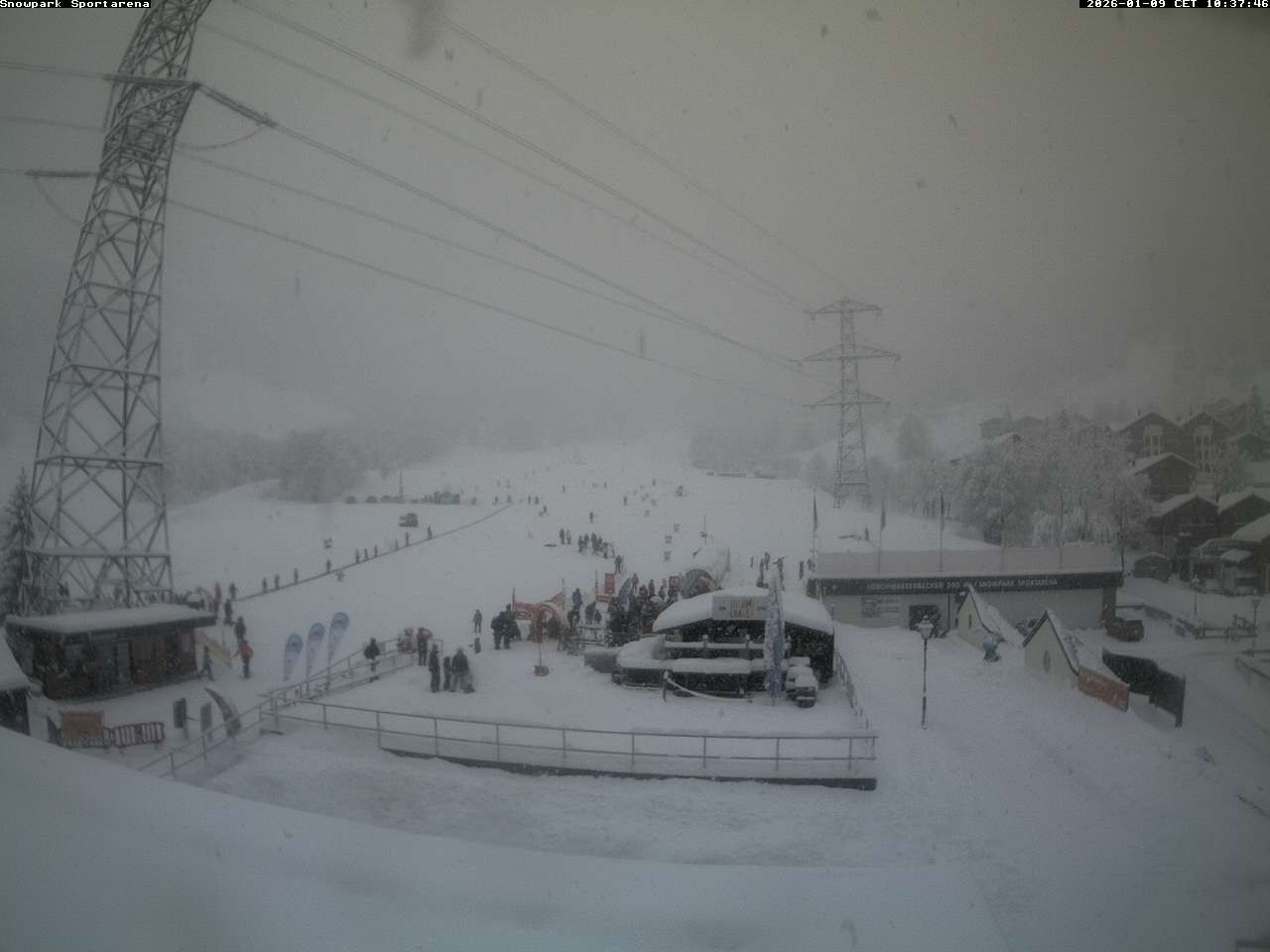 Archiv Foto Webcam Sportarena Leukerbad