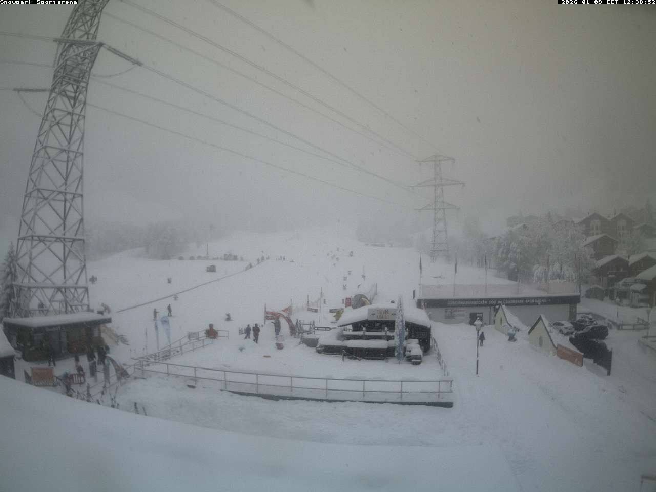 Archiv Foto Webcam Sportarena Leukerbad