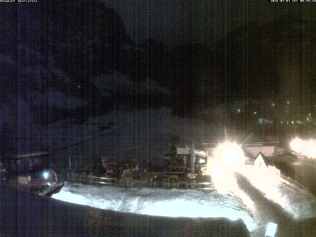 Archived image Webcam sports arena Leukerbad