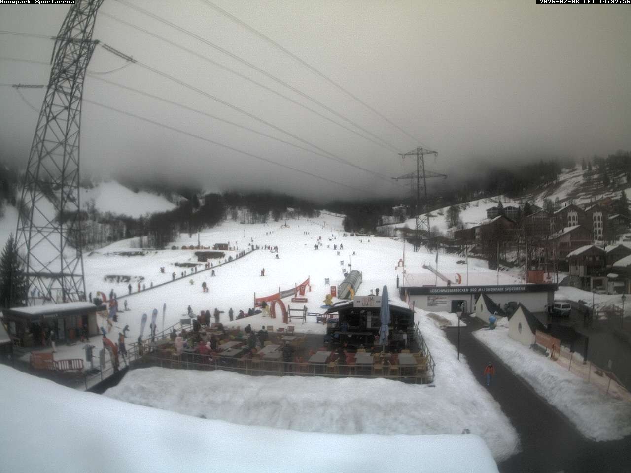 Archiv Foto Webcam Sportarena Leukerbad