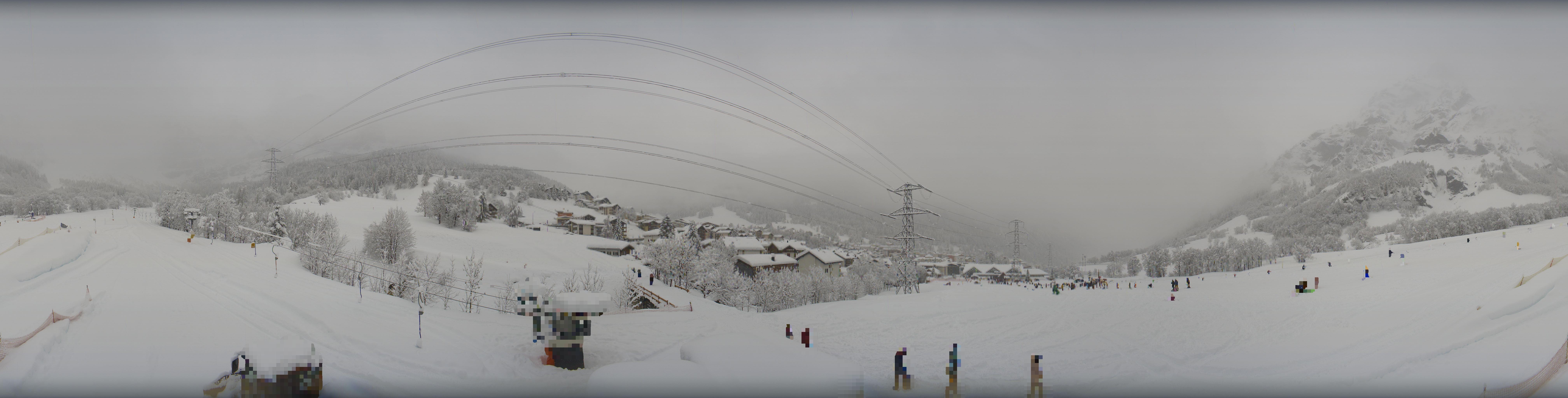 Archiv Foto Webcam Sportarena Leukerbad