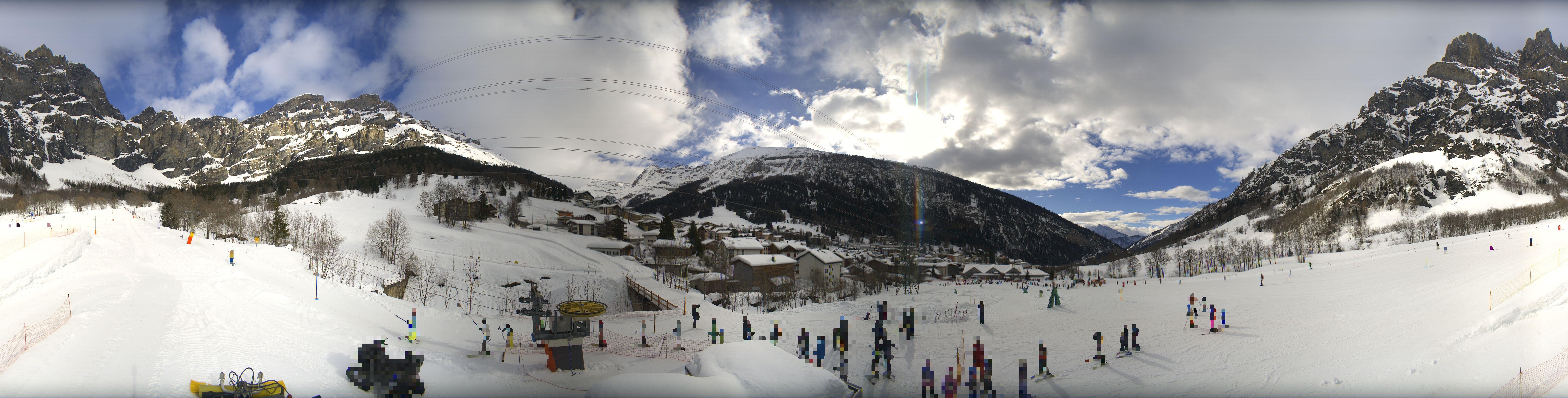 Archiv Foto Webcam Sportarena Leukerbad