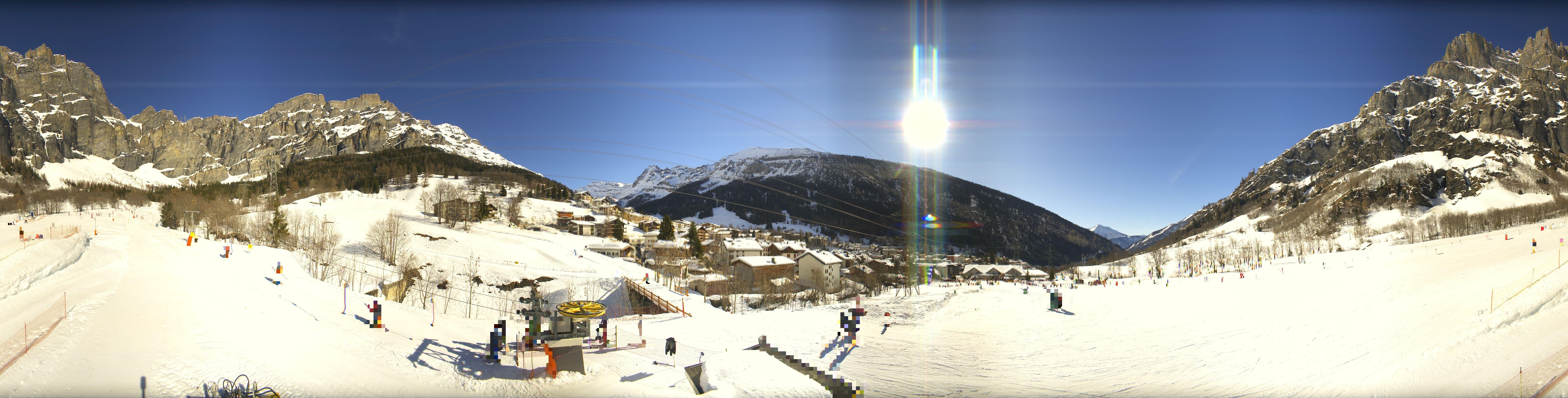 Archived image Webcam sports arena Leukerbad