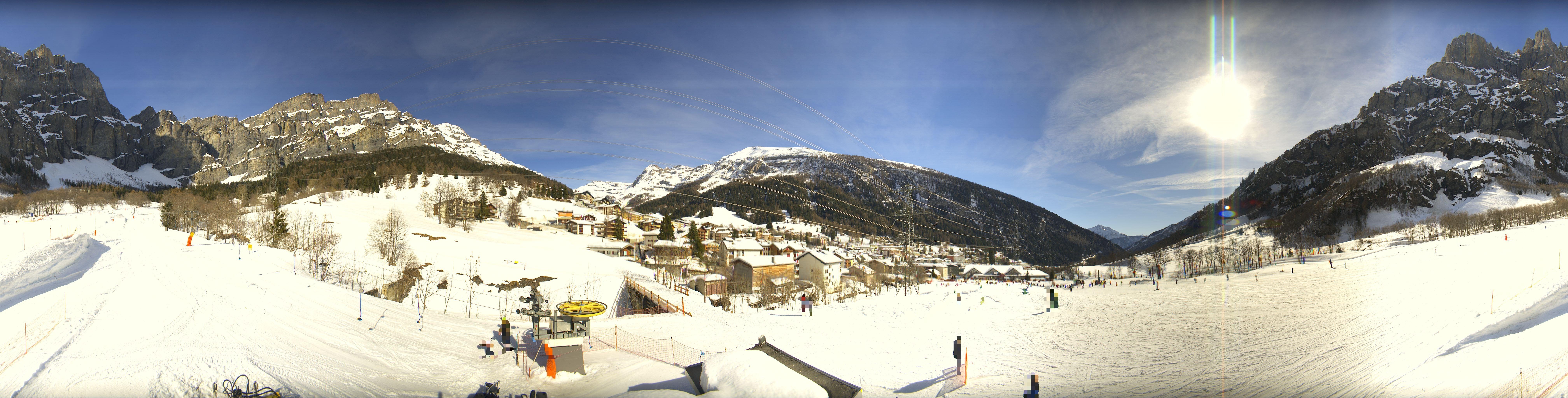 Archived image Webcam sports arena Leukerbad
