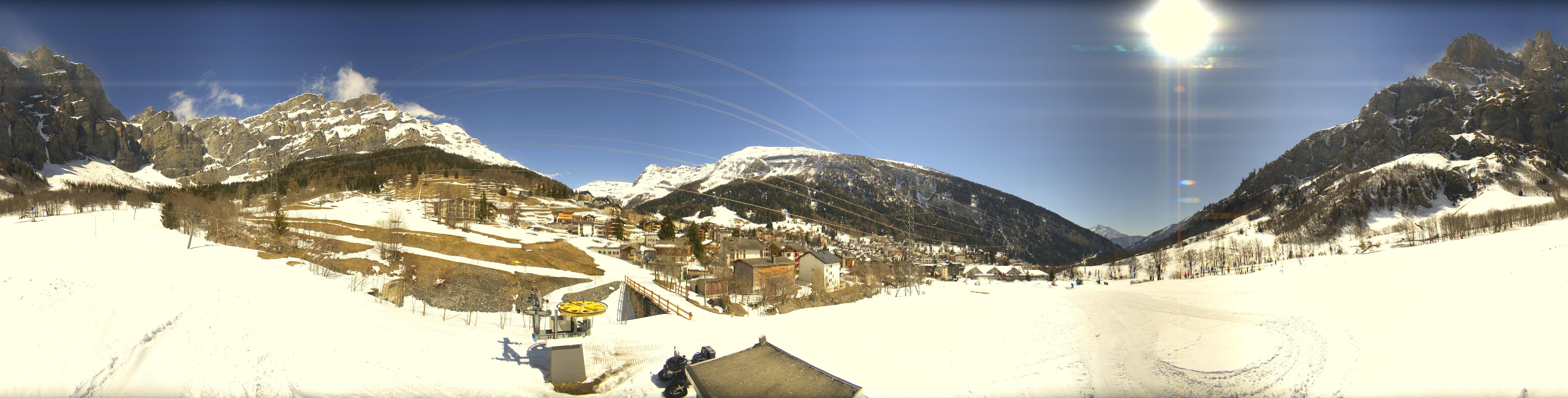 Archived image Webcam sports arena Leukerbad