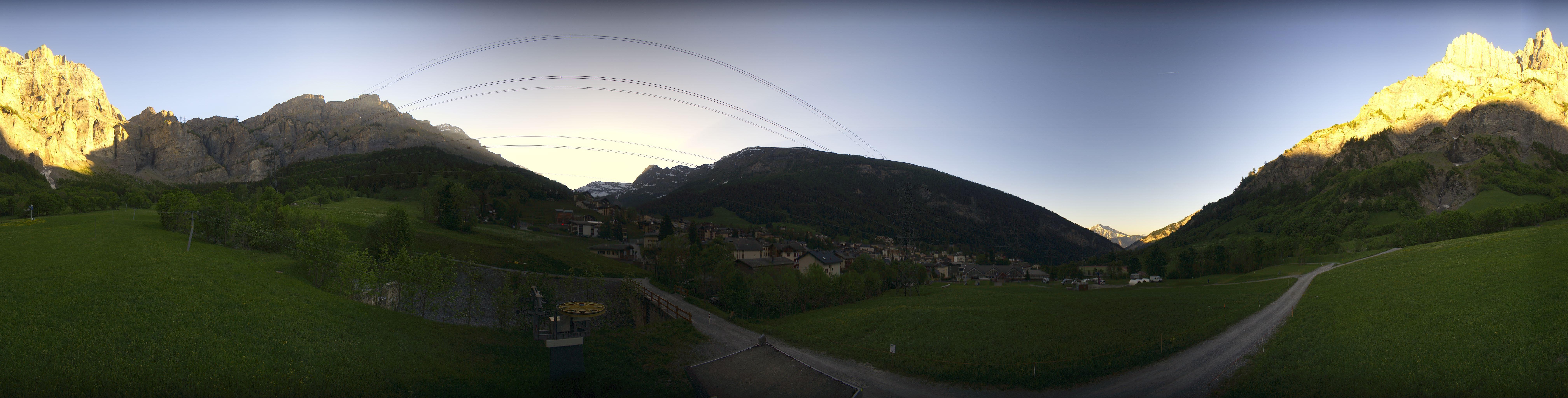 Archiv Foto Webcam Sportarena Leukerbad