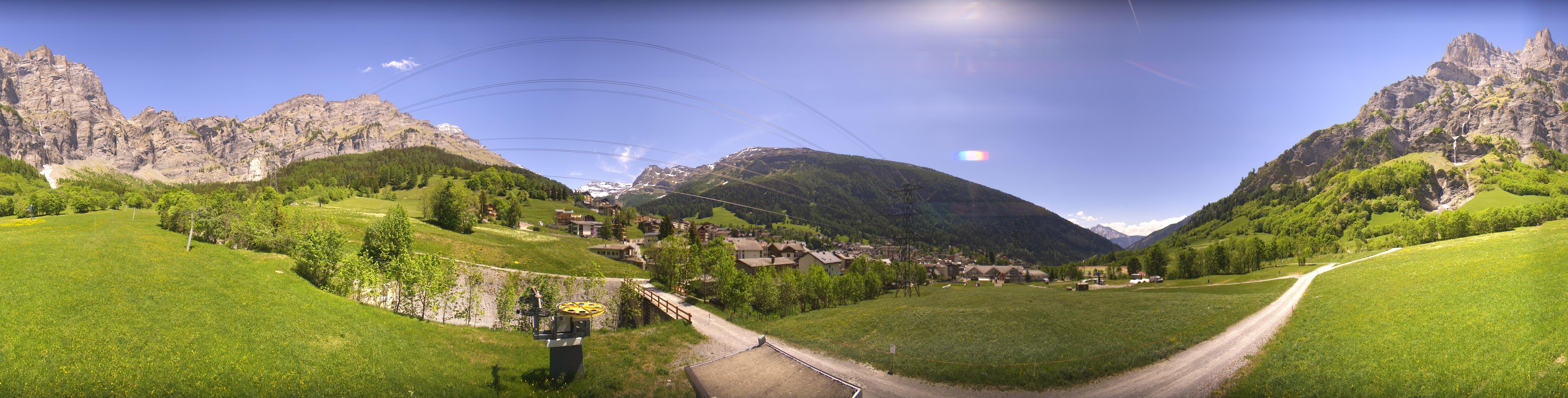 Archiv Foto Webcam Sportarena Leukerbad