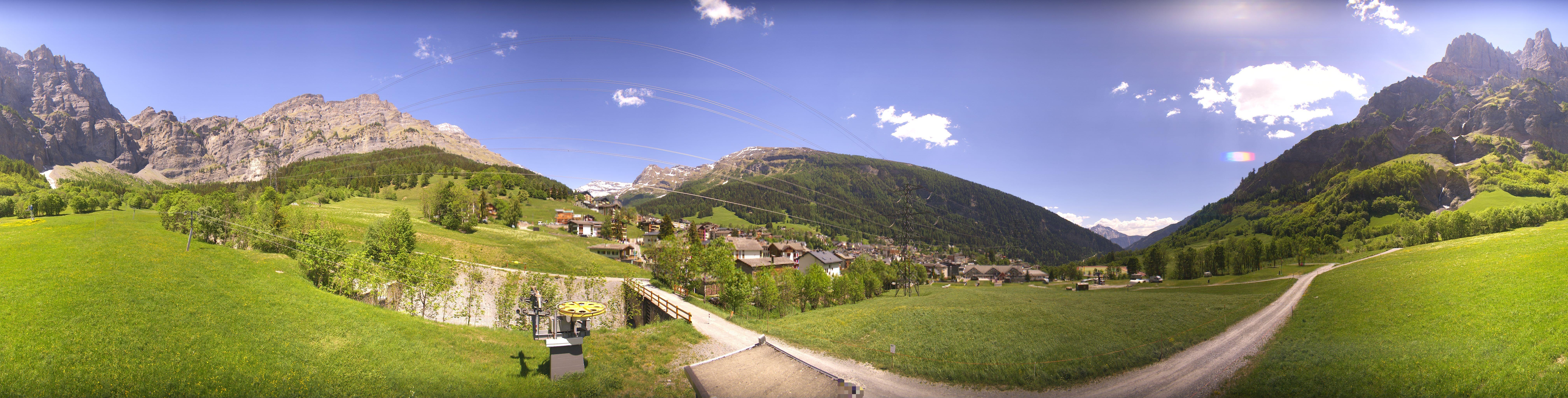 Archiv Foto Webcam Sportarena Leukerbad
