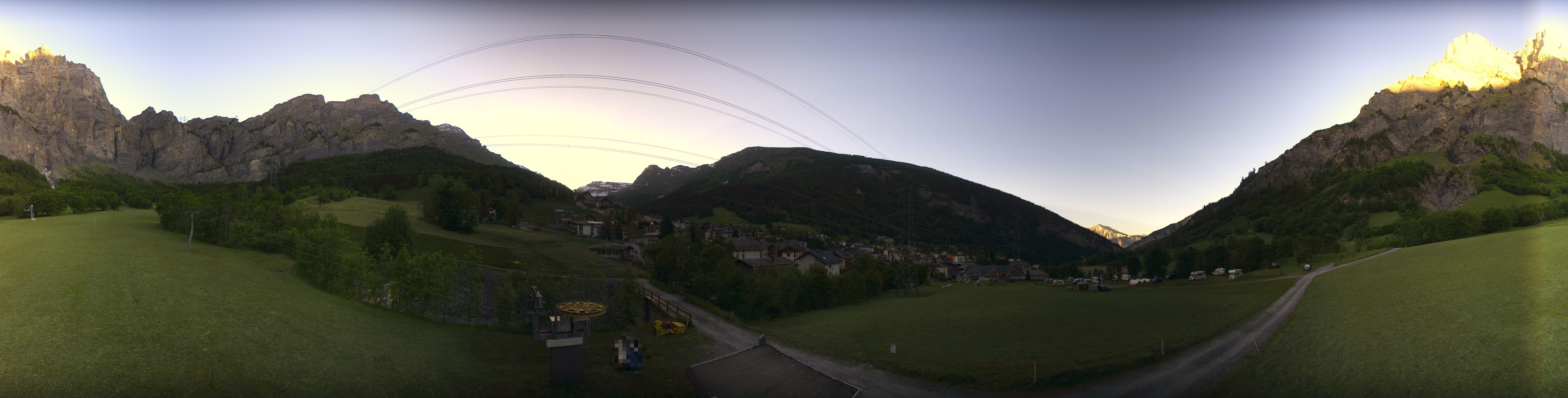 Archiv Foto Webcam Sportarena Leukerbad