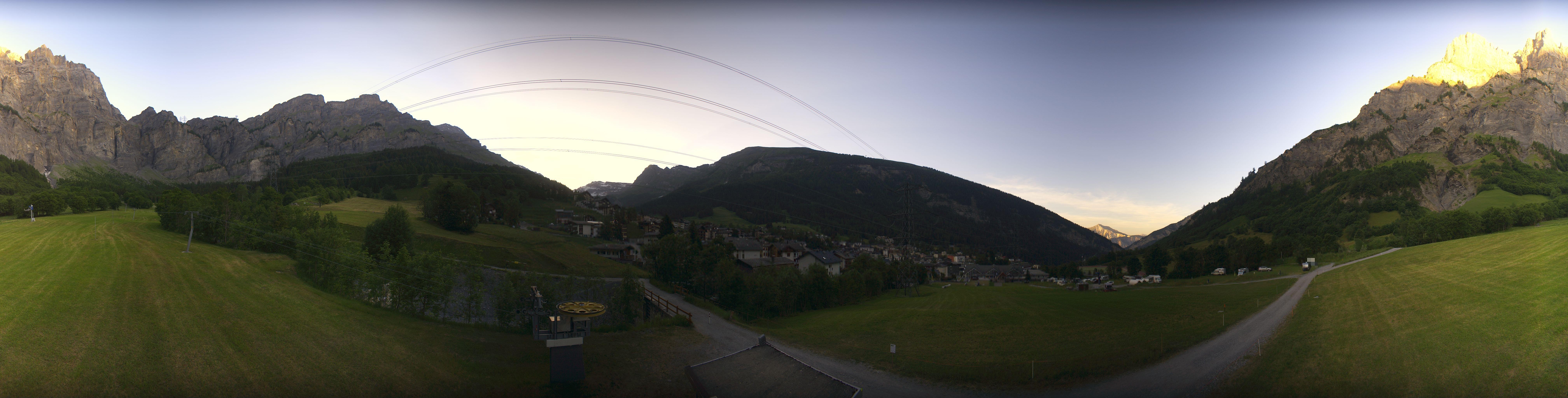 Archiv Foto Webcam Sportarena Leukerbad