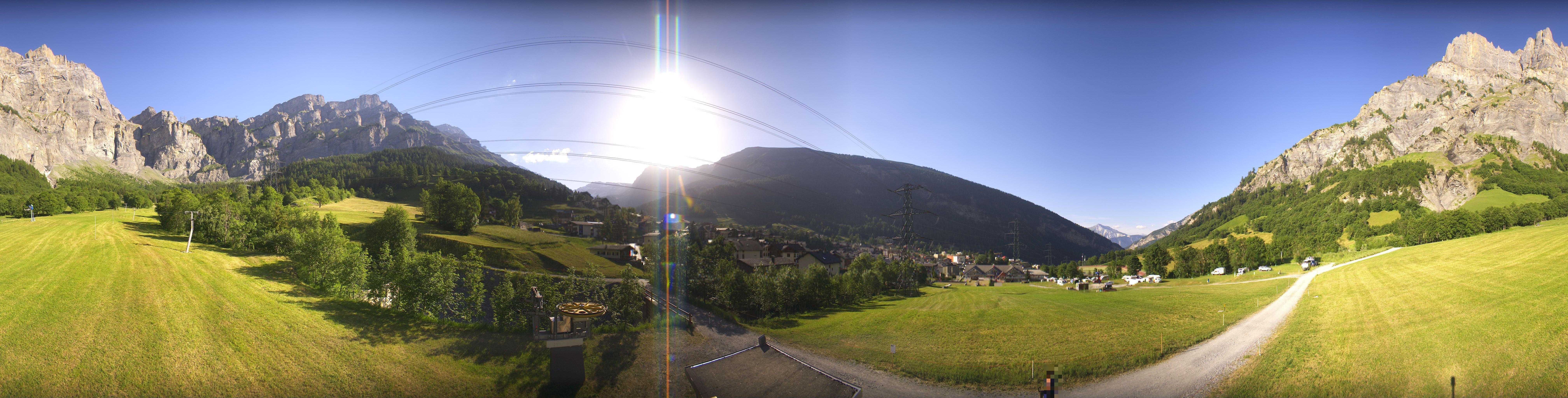 Archiv Foto Webcam Sportarena Leukerbad