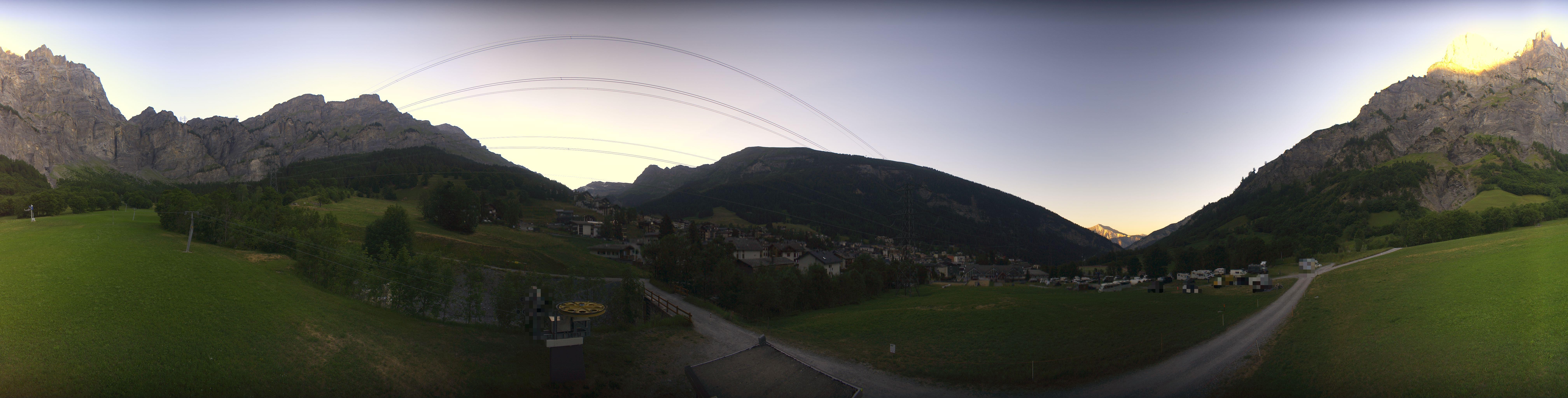 Archiv Foto Webcam Sportarena Leukerbad