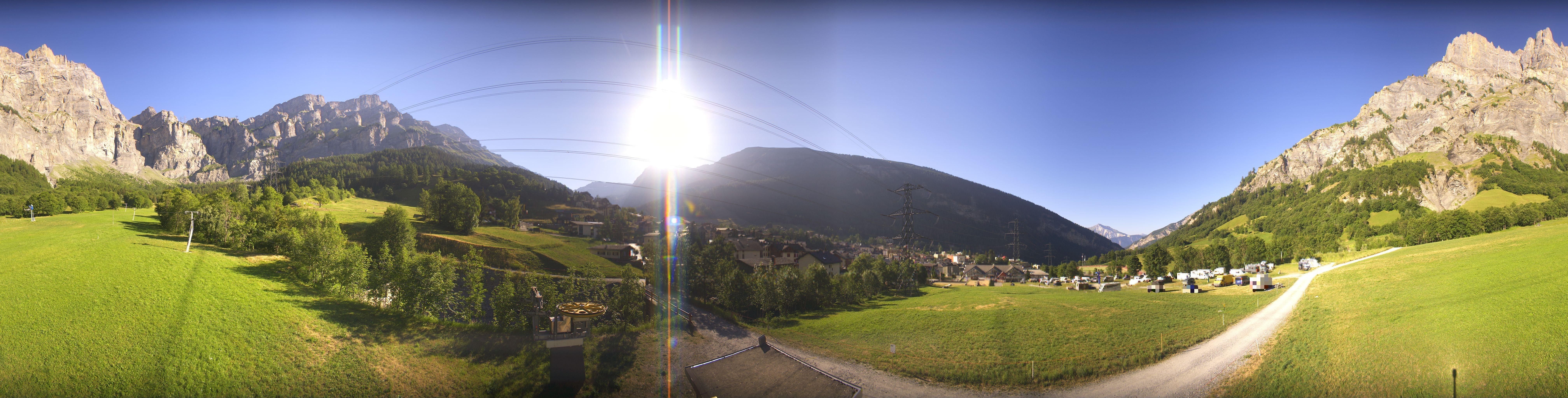 Archiv Foto Webcam Sportarena Leukerbad