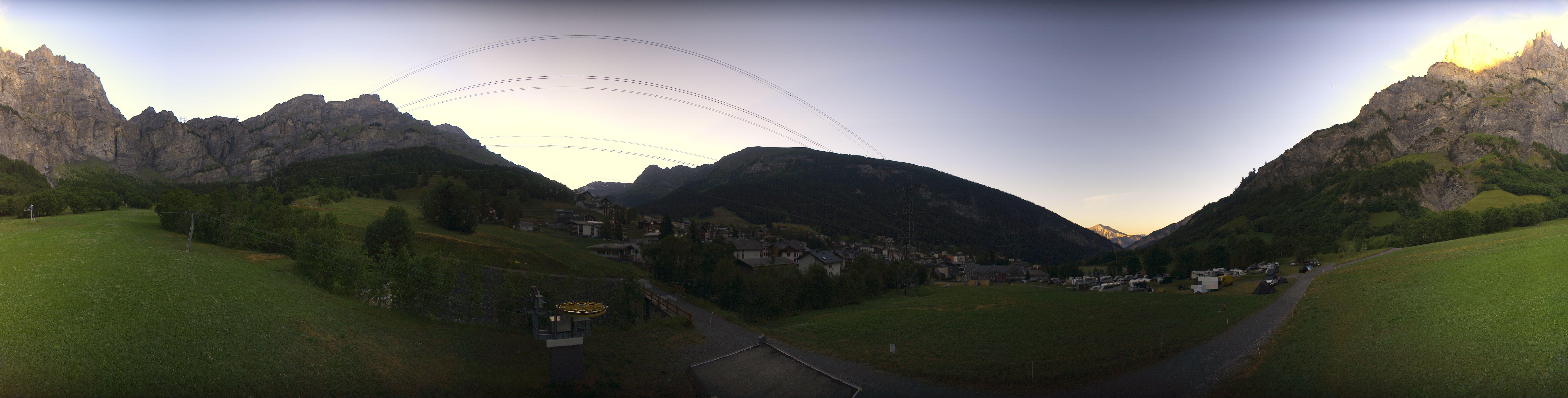 Archiv Foto Webcam Sportarena Leukerbad