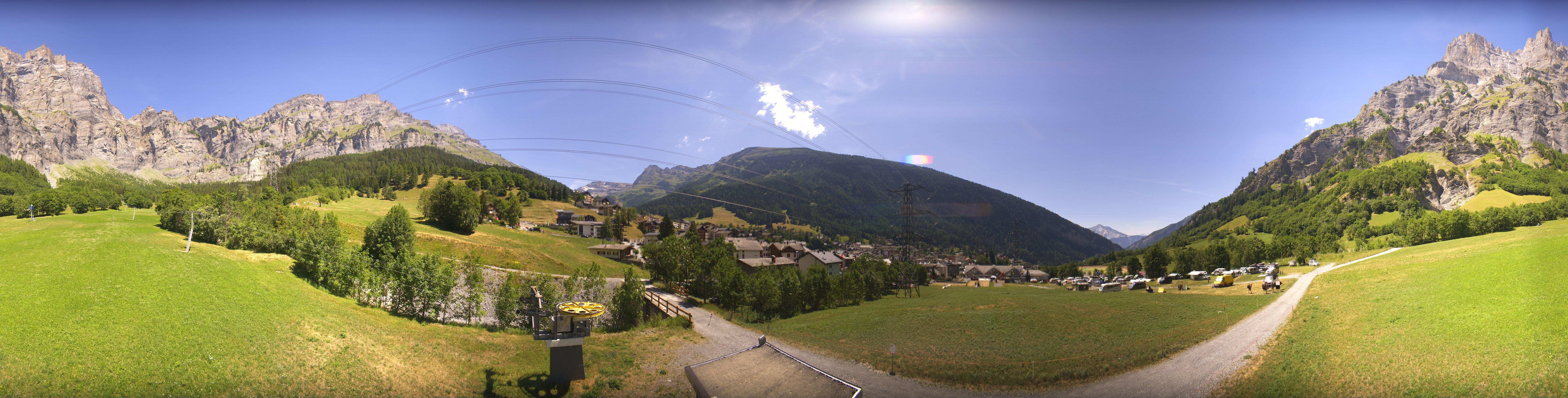 Archiv Foto Webcam Sportarena Leukerbad