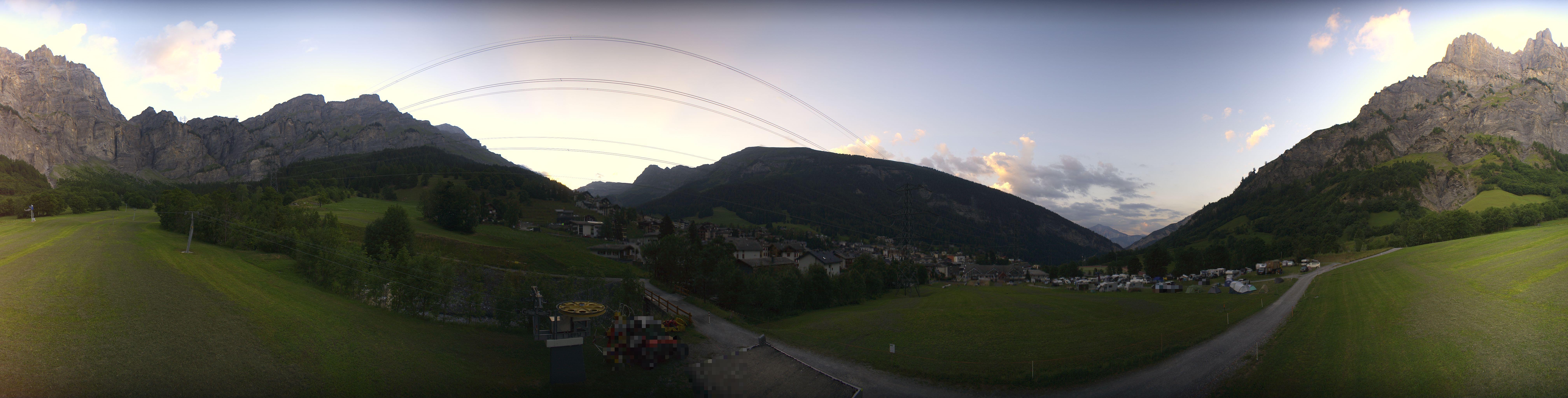 Archiv Foto Webcam Sportarena Leukerbad