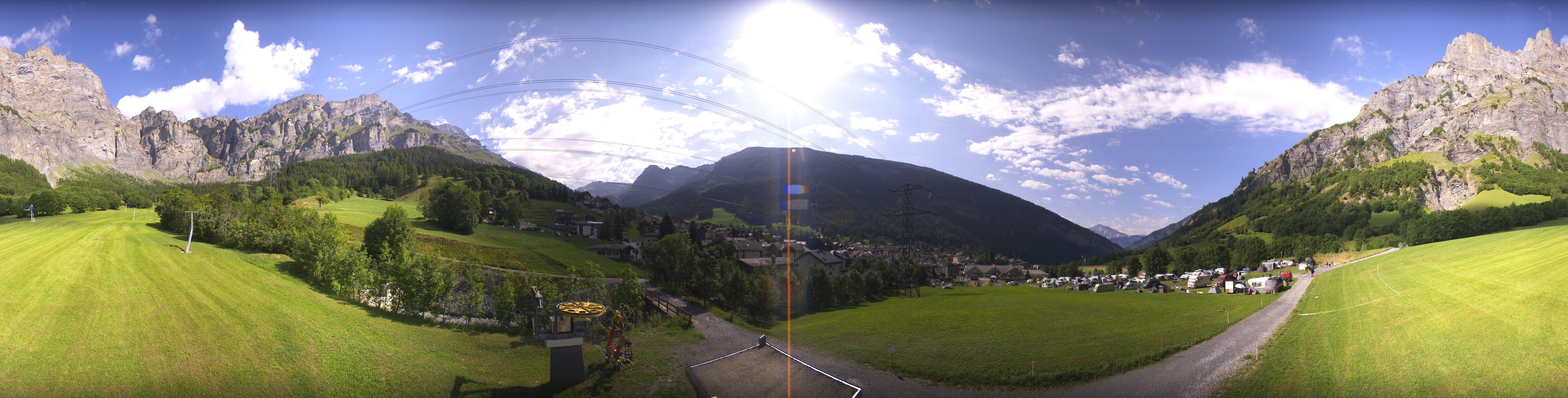 Archived image Webcam sports arena Leukerbad