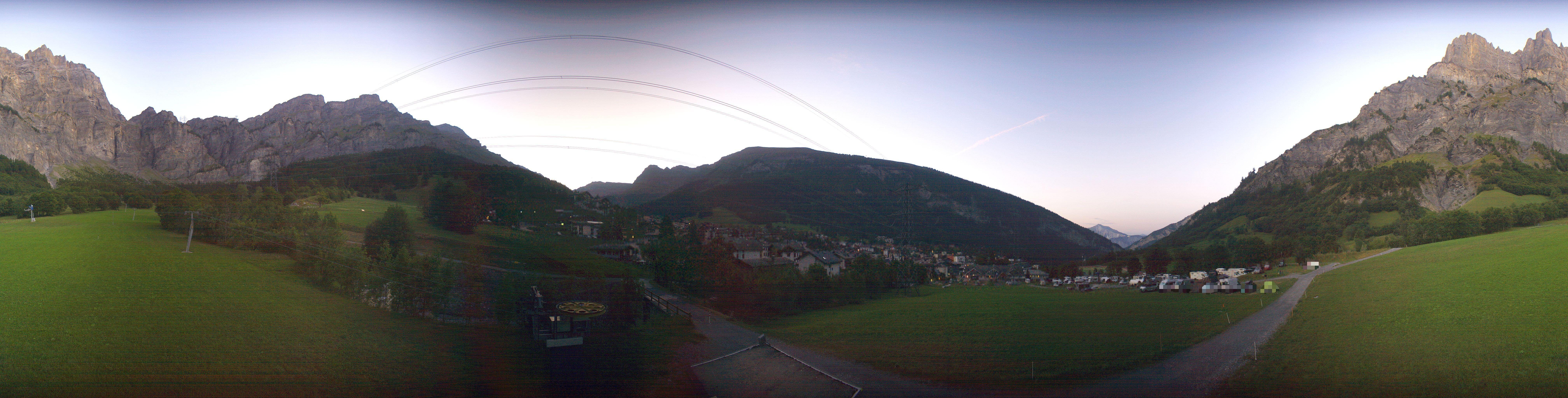 Archiv Foto Webcam Sportarena Leukerbad