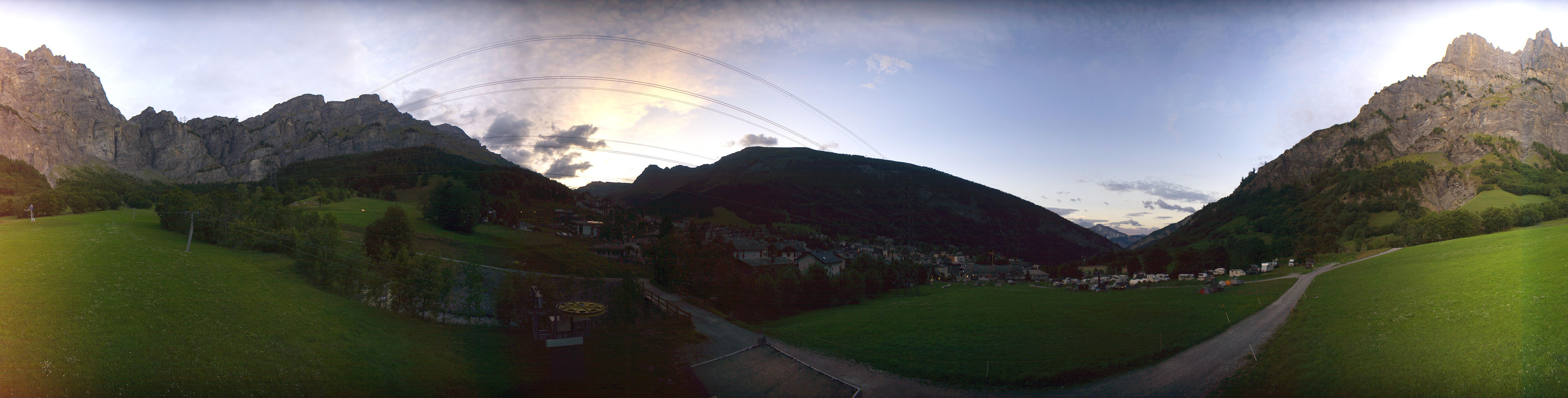 Archived image Webcam sports arena Leukerbad