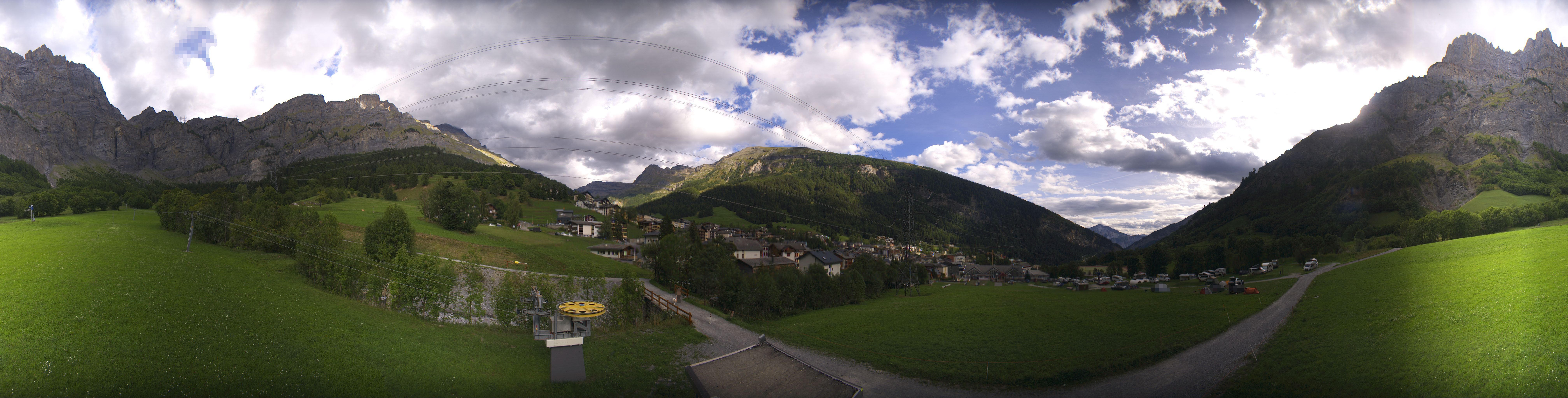 Archived image Webcam sports arena Leukerbad