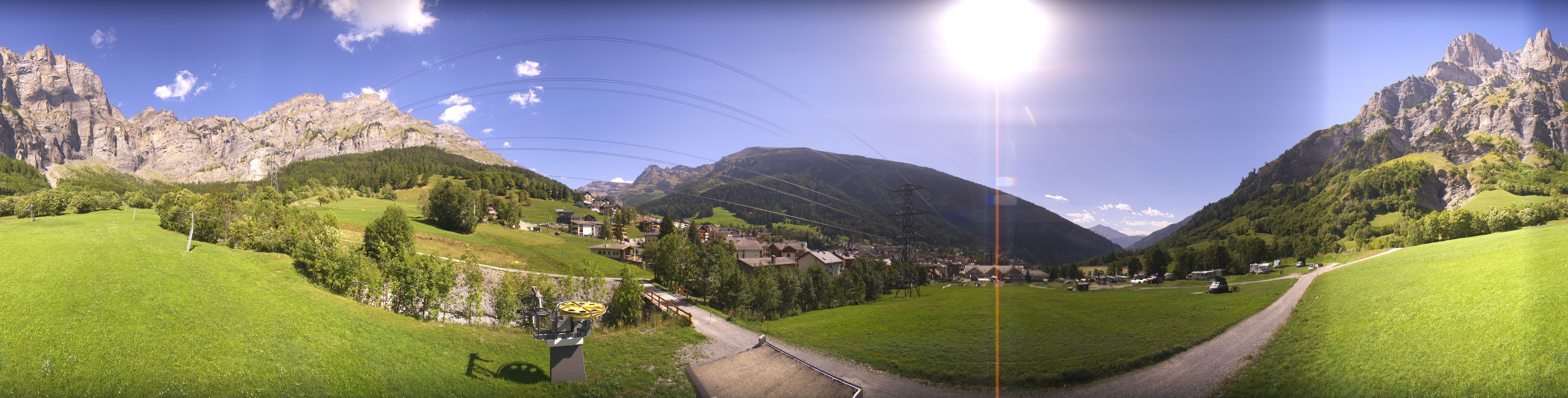 Archiv Foto Webcam Sportarena Leukerbad