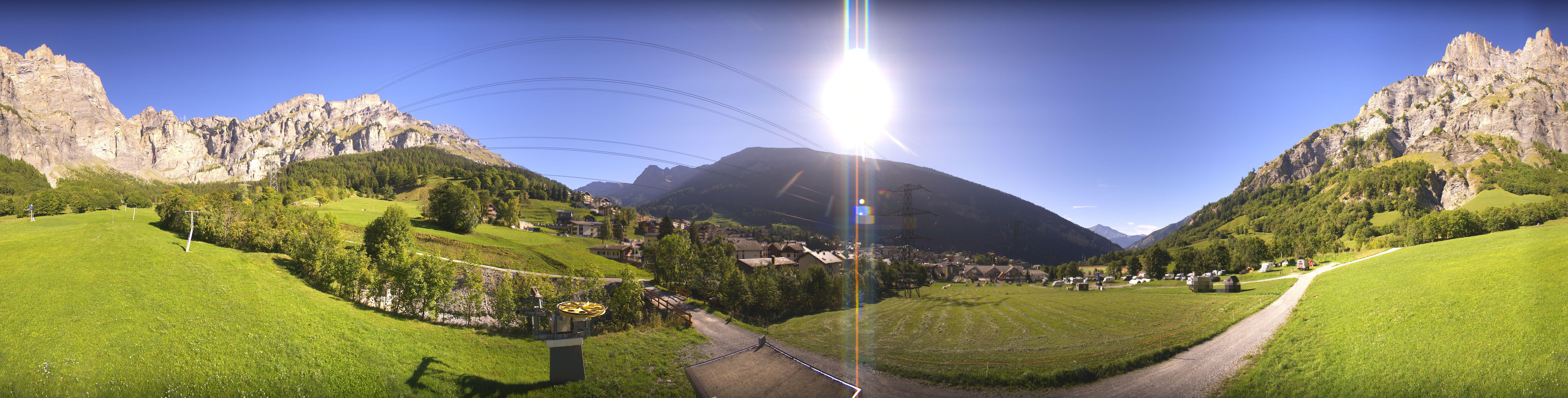 Archived image Webcam sports arena Leukerbad