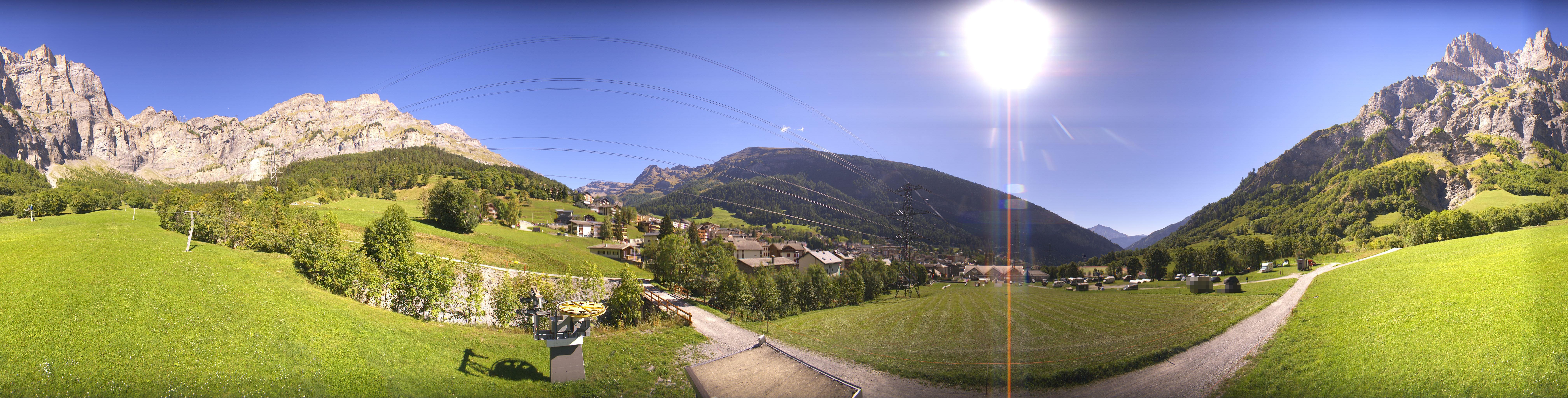 Archived image Webcam sports arena Leukerbad