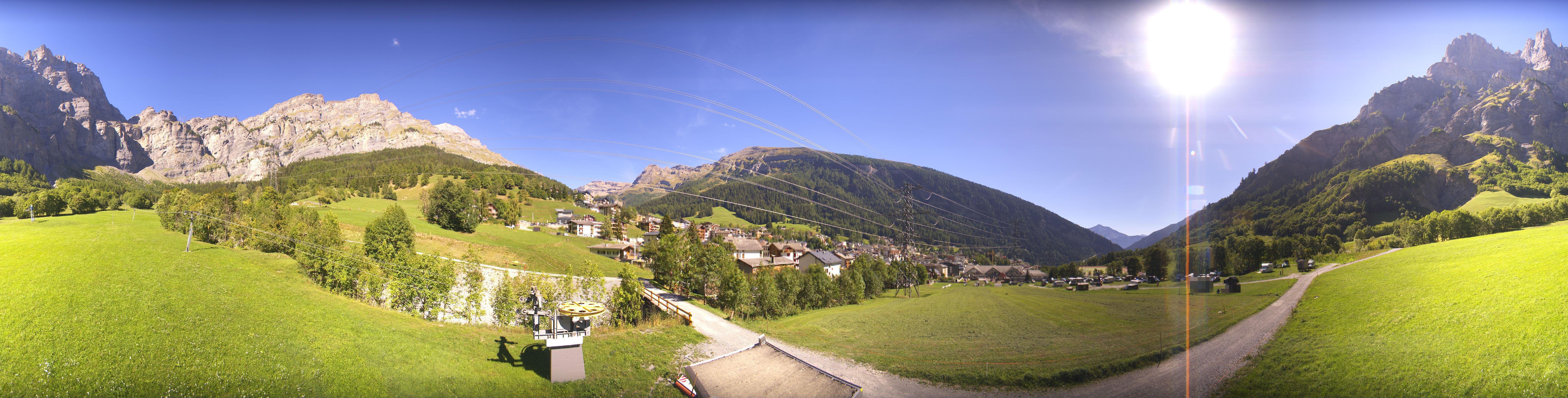 Archived image Webcam sports arena Leukerbad
