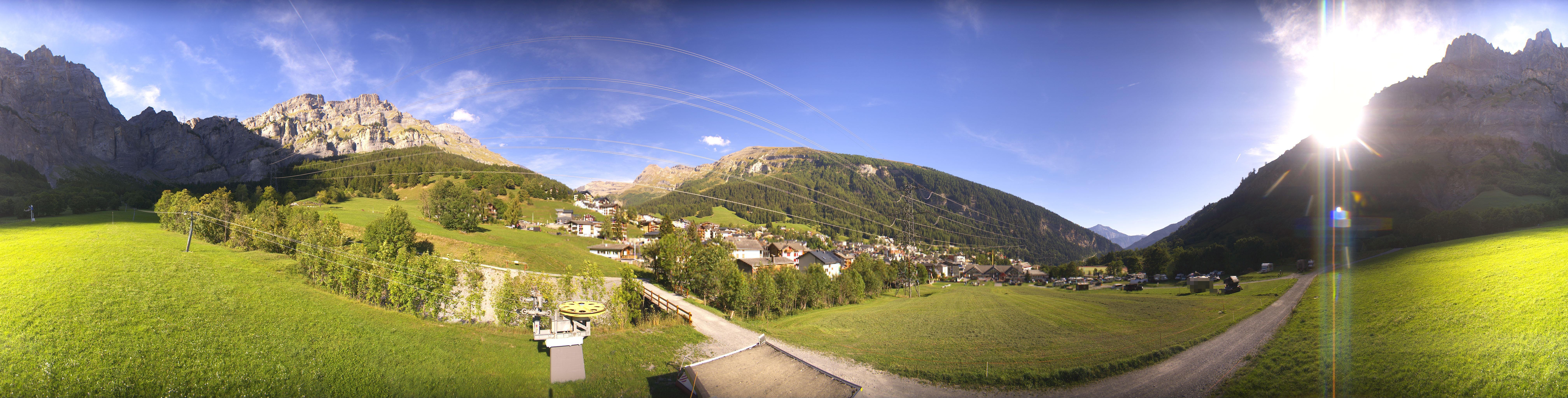 Archived image Webcam sports arena Leukerbad