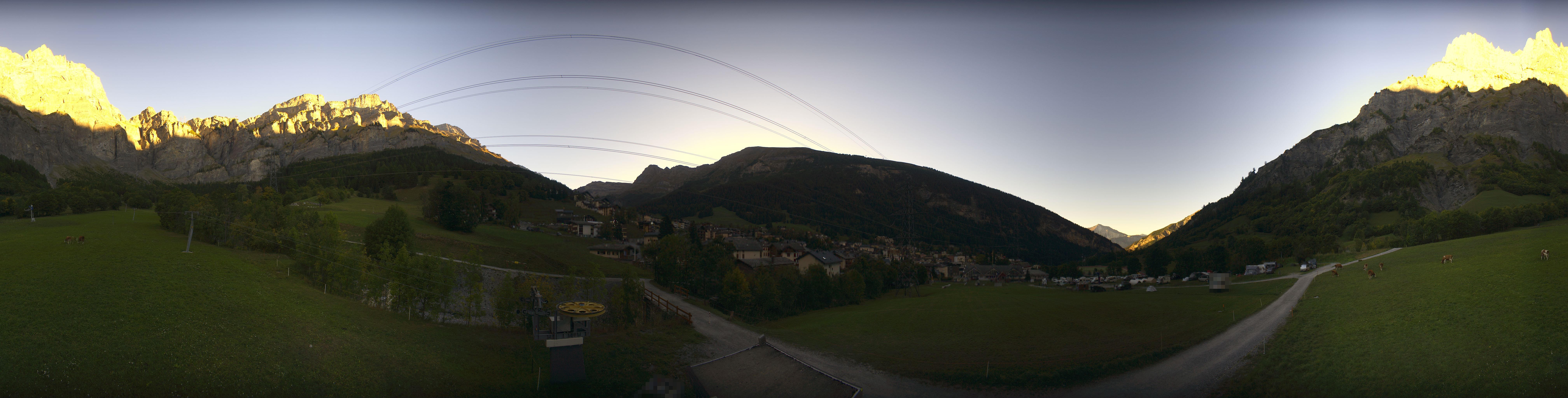 Archiv Foto Webcam Sportarena Leukerbad
