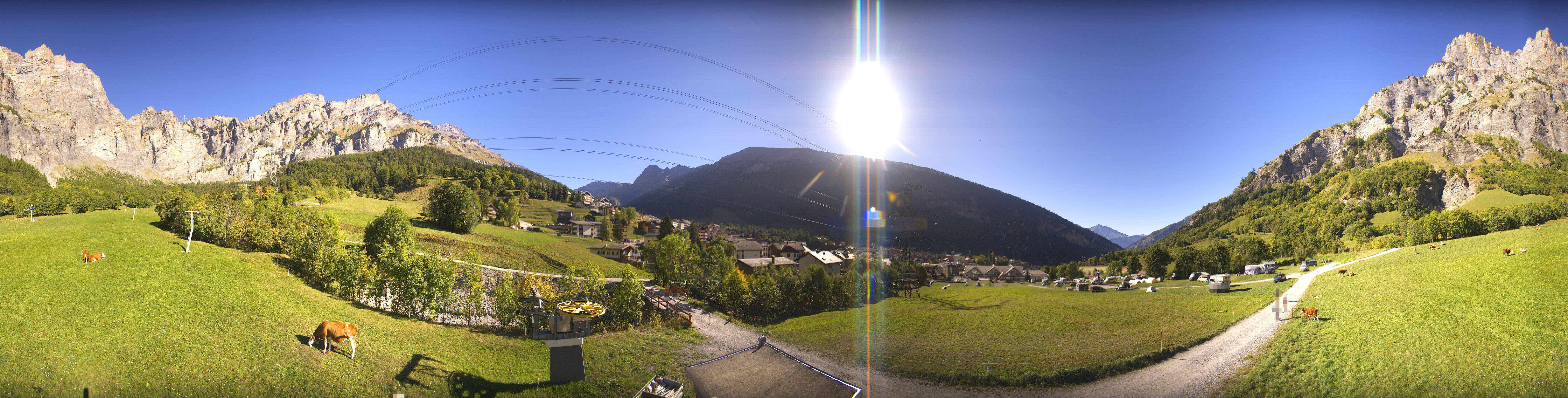 Archiv Foto Webcam Sportarena Leukerbad