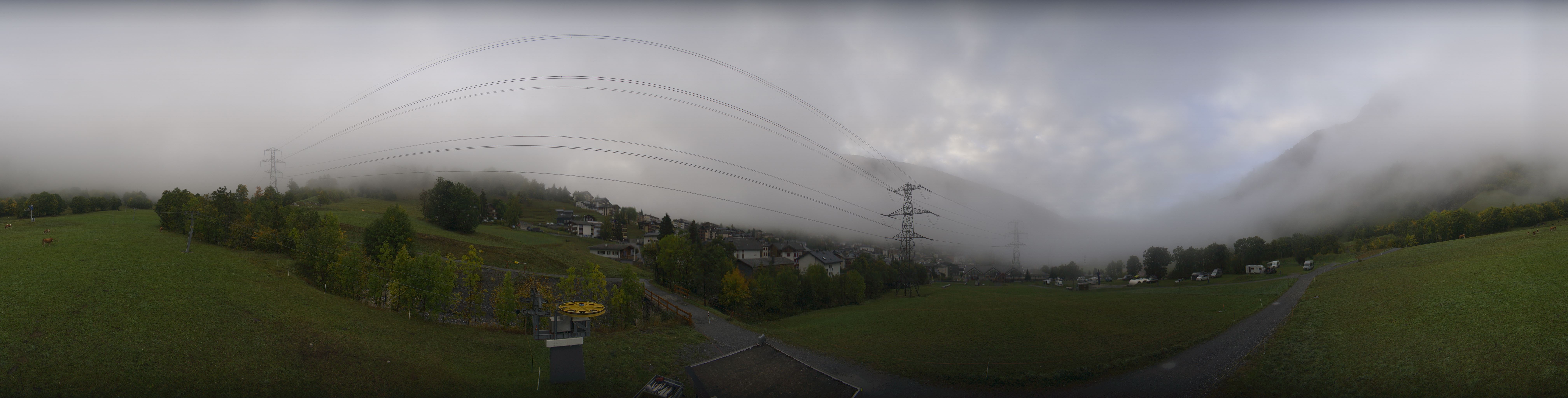 Archived image Webcam sports arena Leukerbad
