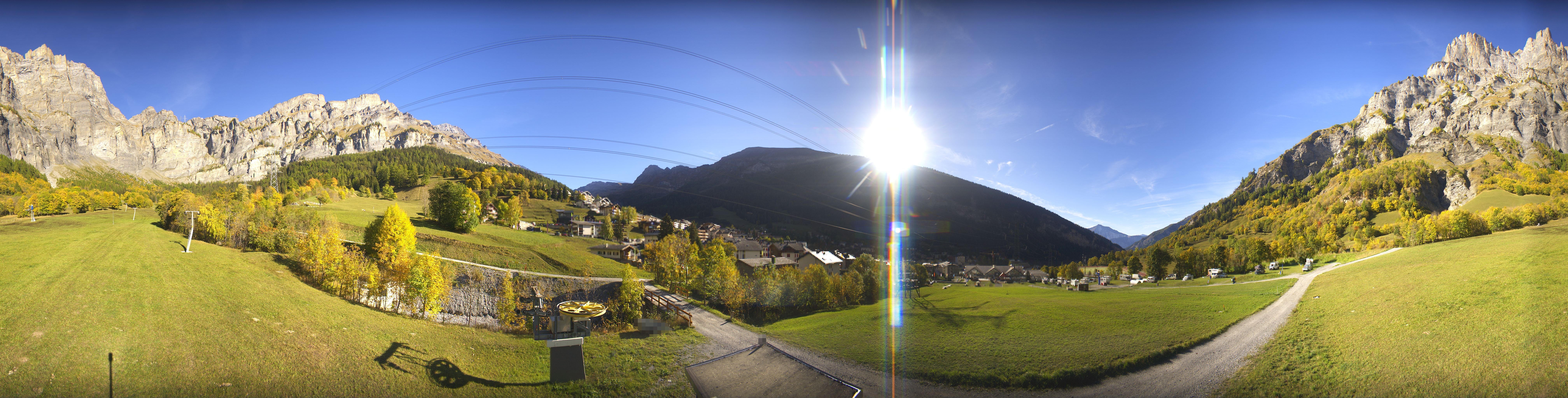 Archived image Webcam sports arena Leukerbad