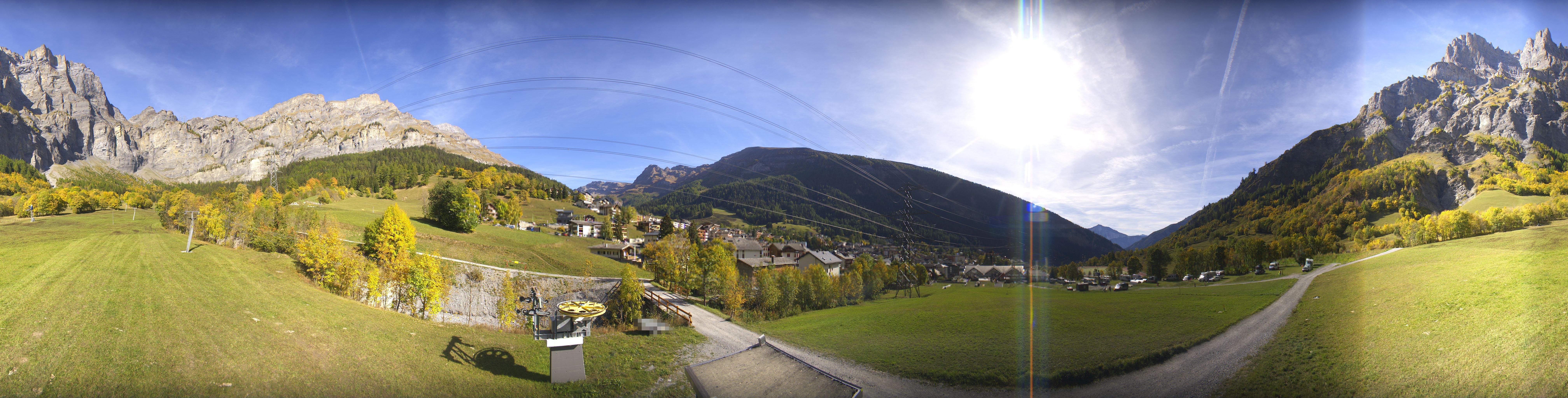 Archived image Webcam sports arena Leukerbad