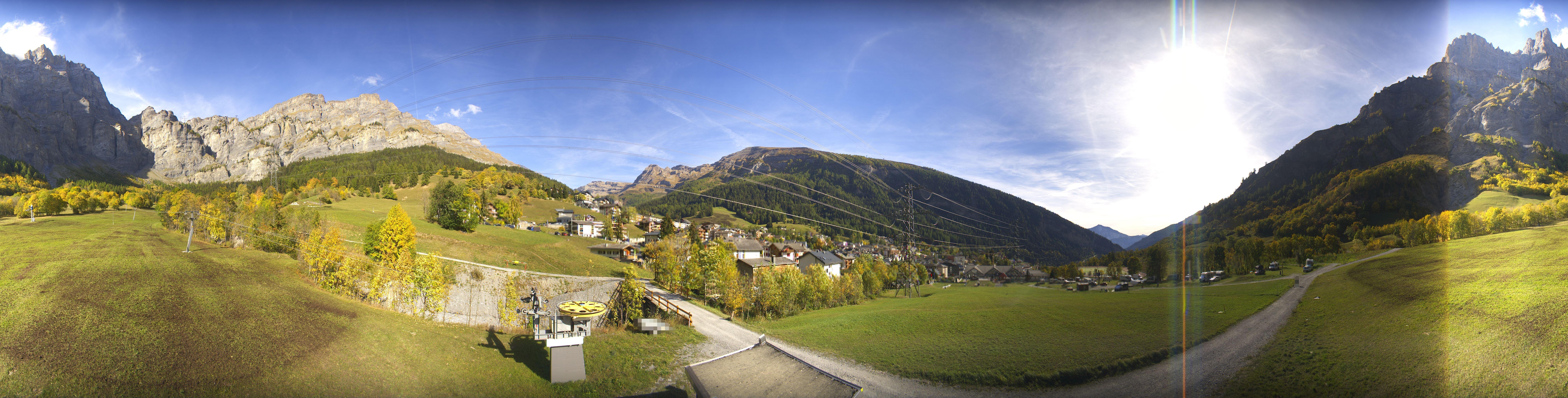 Archived image Webcam sports arena Leukerbad