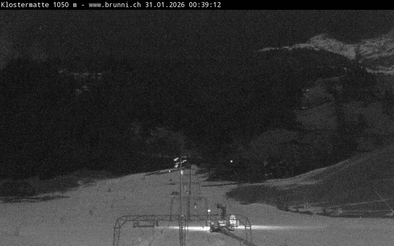 Archiv Foto Webcam Schlepplift Klostermatte in Engelberg