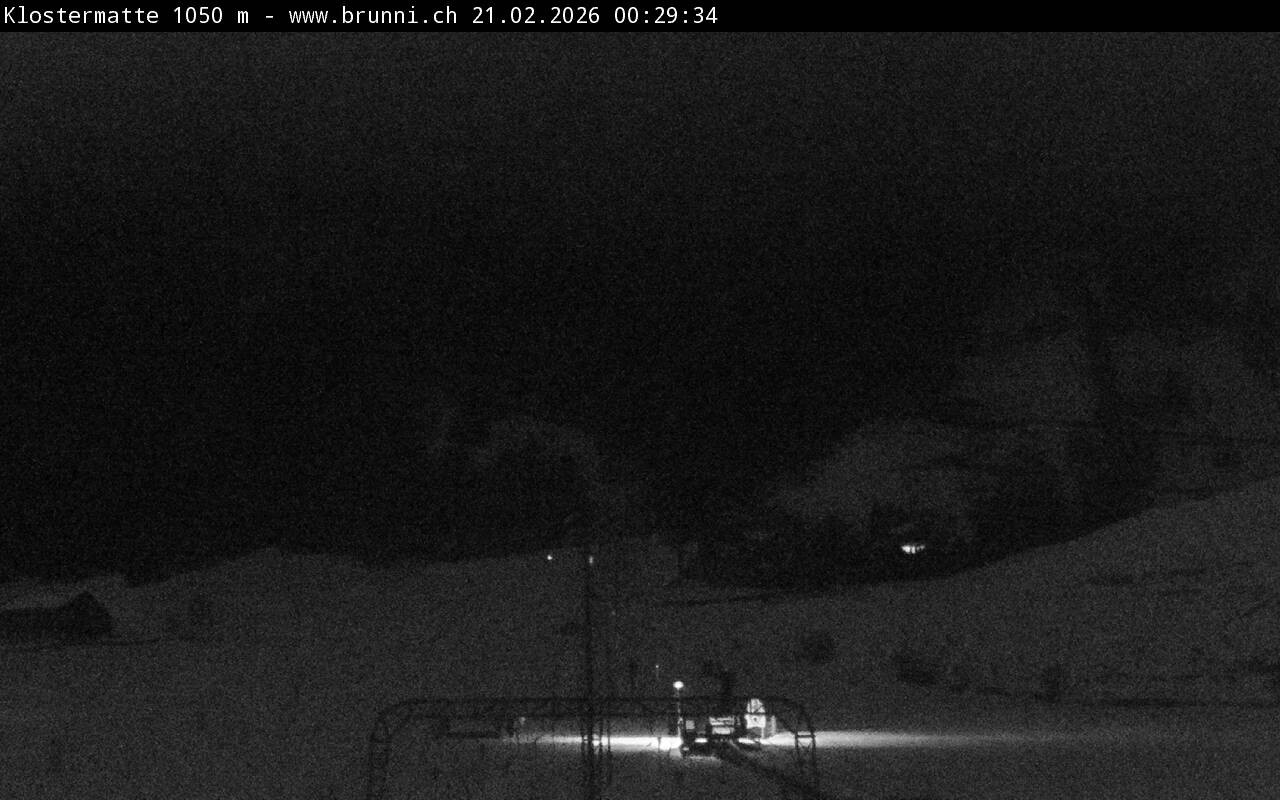 Archiv Foto Webcam Schlepplift Klostermatte in Engelberg