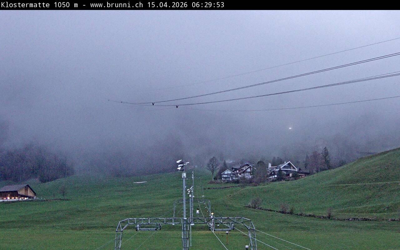 Archived image Webcam Engelberg: T-Bar Klostermatte