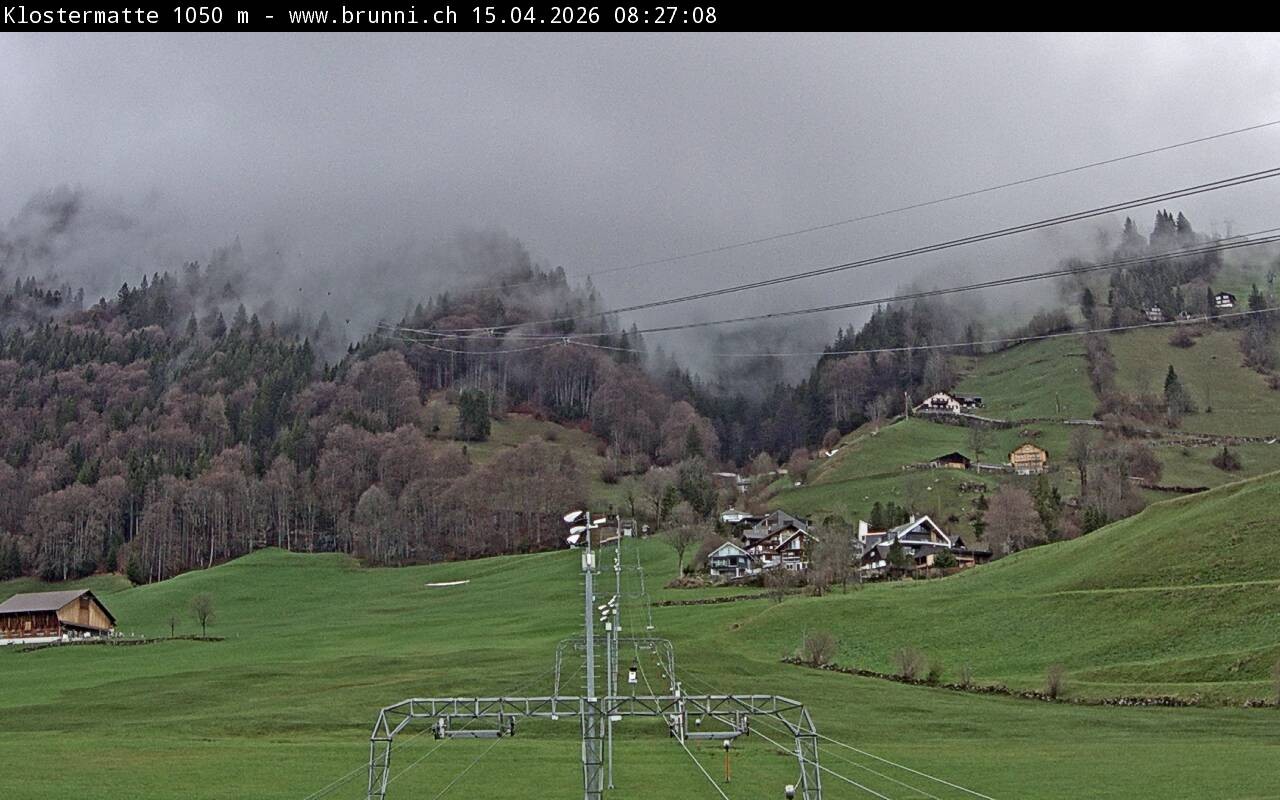 Archived image Webcam Engelberg: T-Bar Klostermatte