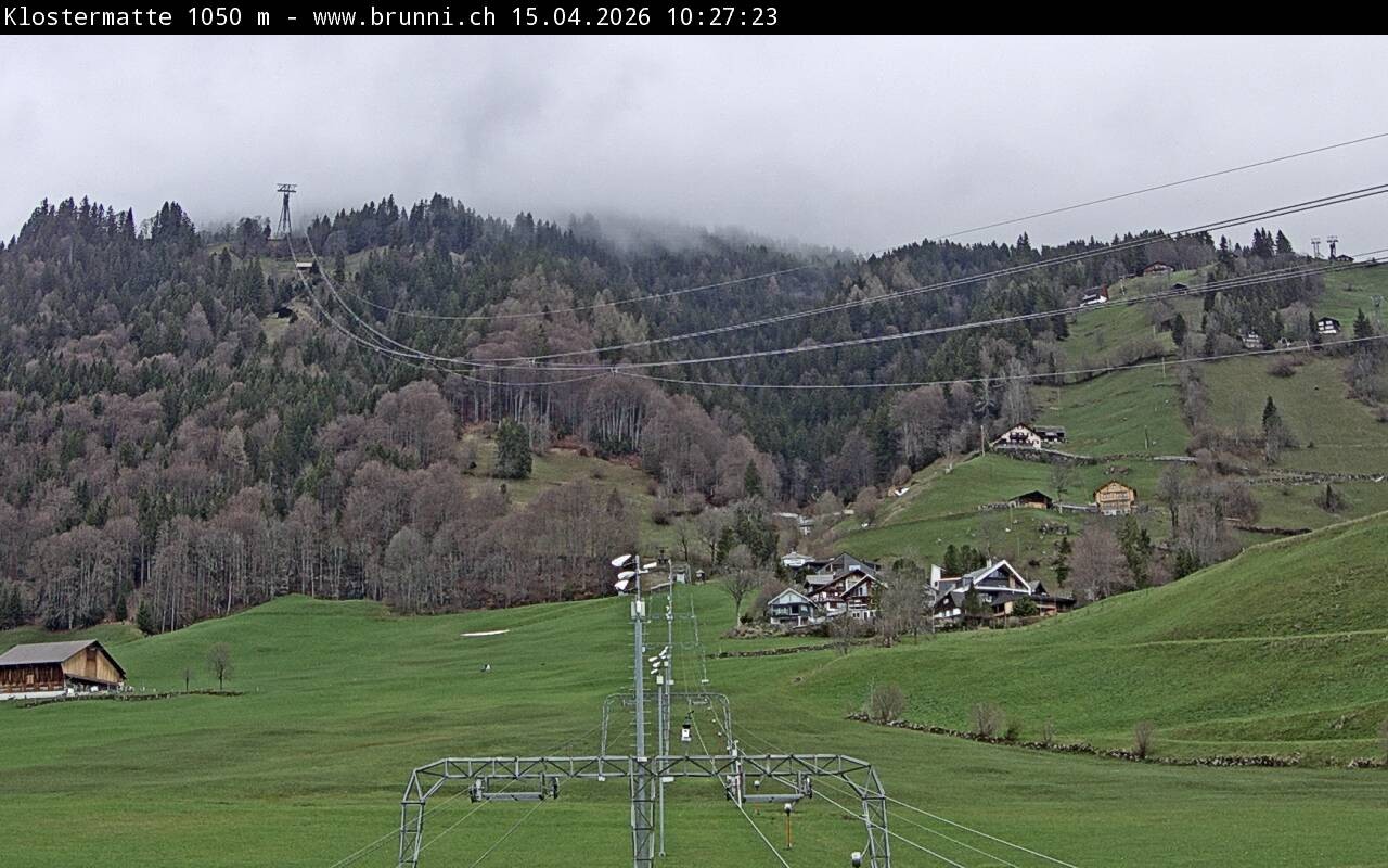 Archived image Webcam Engelberg: T-Bar Klostermatte