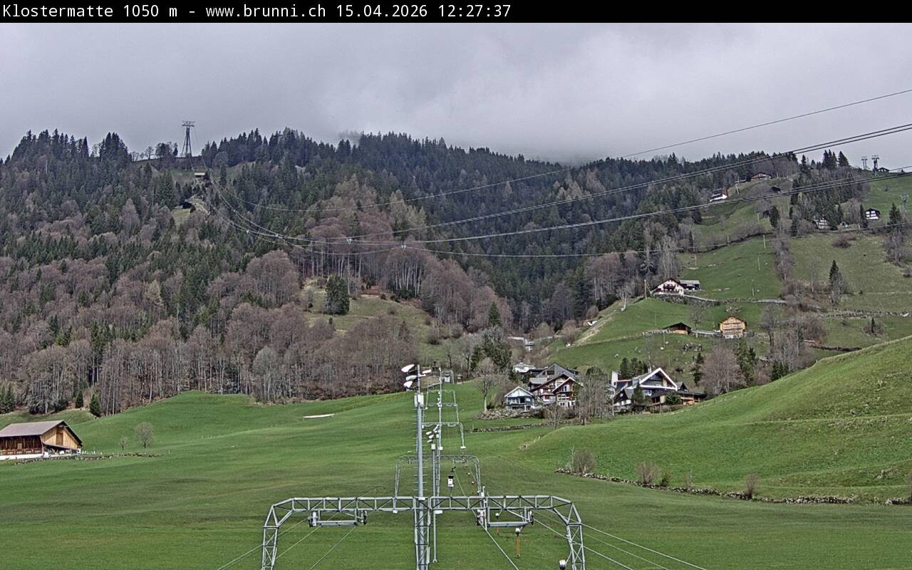 Archived image Webcam Engelberg: T-Bar Klostermatte