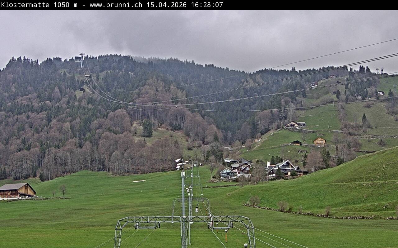 Archived image Webcam Engelberg: T-Bar Klostermatte