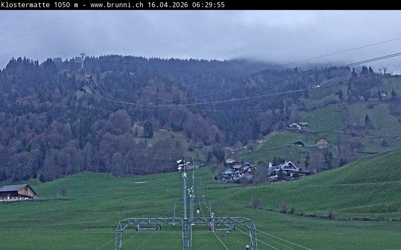 Archived image Webcam Engelberg: T-Bar Klostermatte