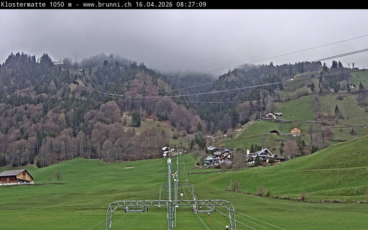 Archived image Webcam Engelberg: T-Bar Klostermatte