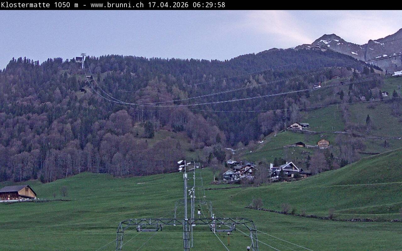 Archiv Foto Webcam Schlepplift Klostermatte in Engelberg