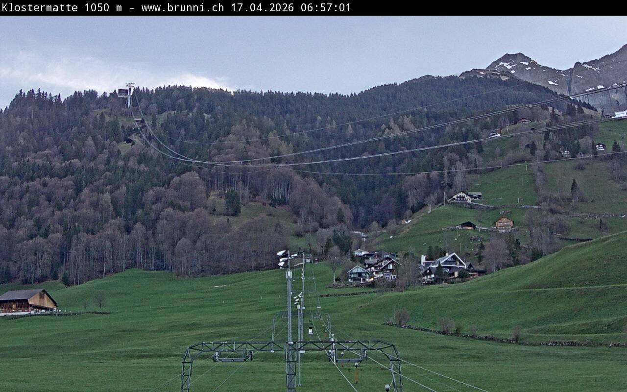 Archiv Foto Webcam Schlepplift Klostermatte in Engelberg