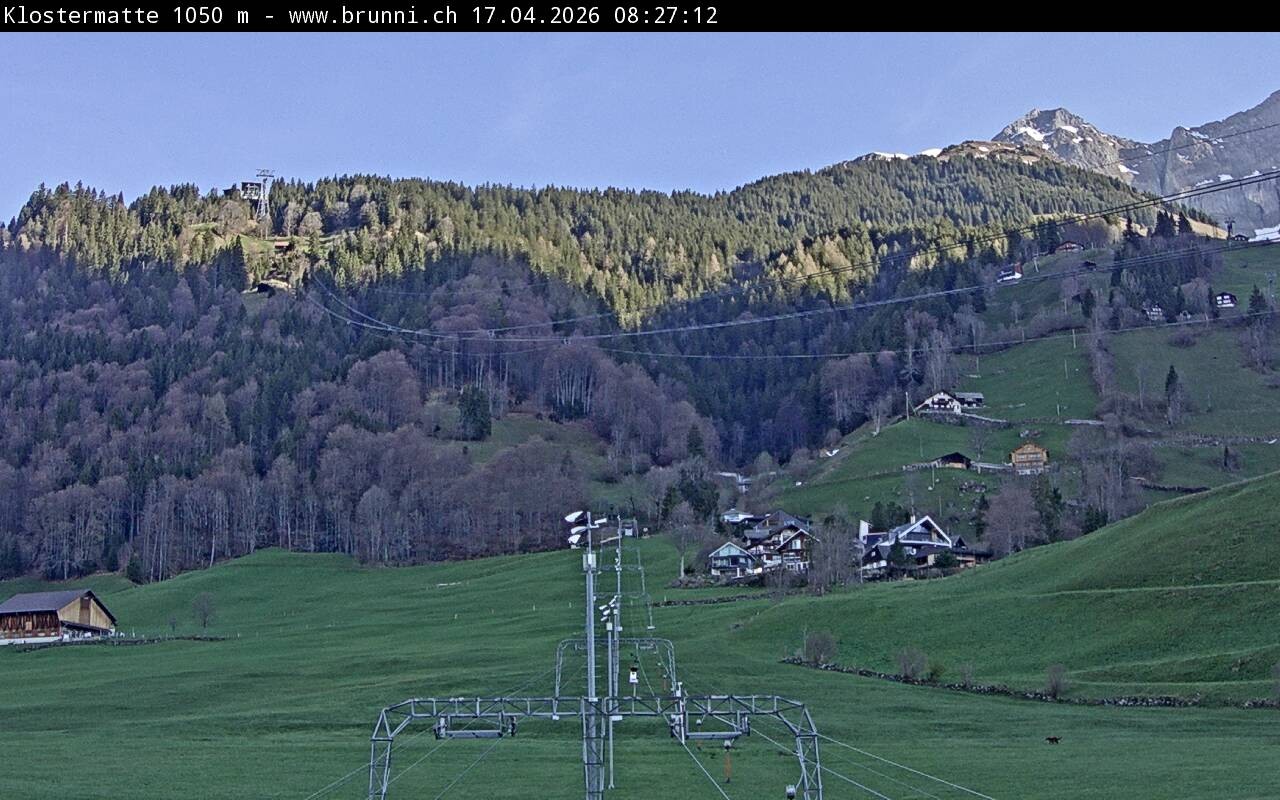 Archiv Foto Webcam Schlepplift Klostermatte in Engelberg